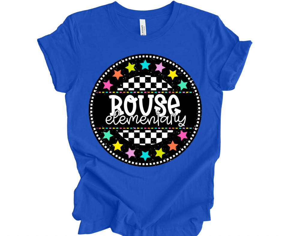 Rouse Elementary Checkered Stars