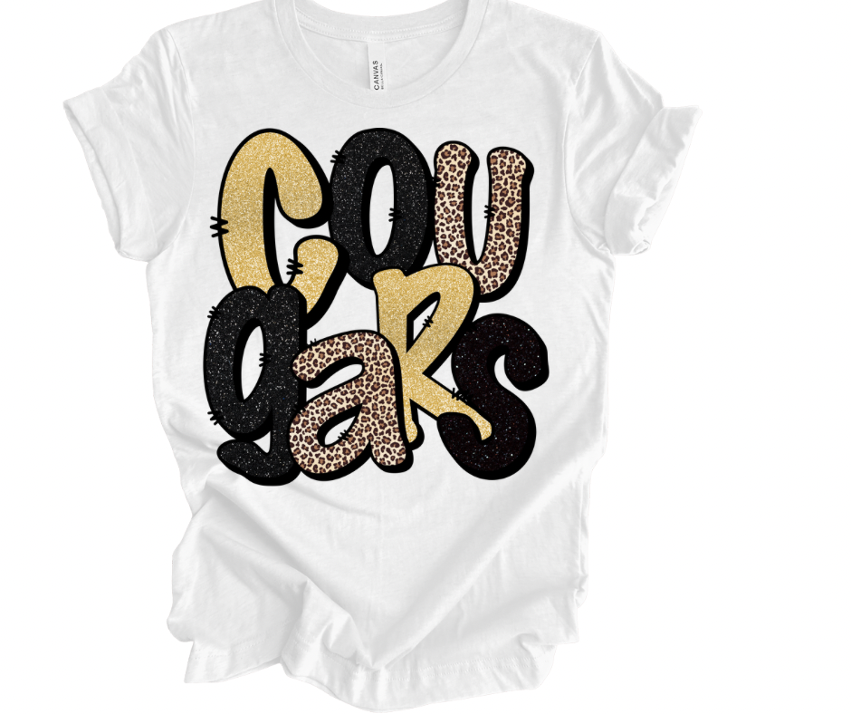 Cougars (Leopard & Faux Glitter)