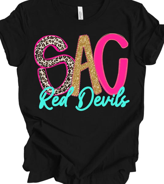 SAC Red Devils (Pink Leopard)