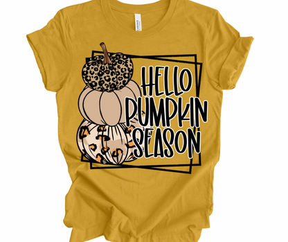 Hello Pumpkin Season