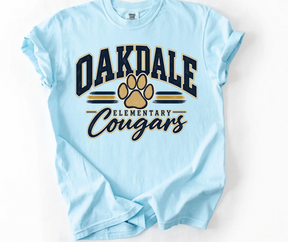 Oakdale Elementary Cougars with Paw