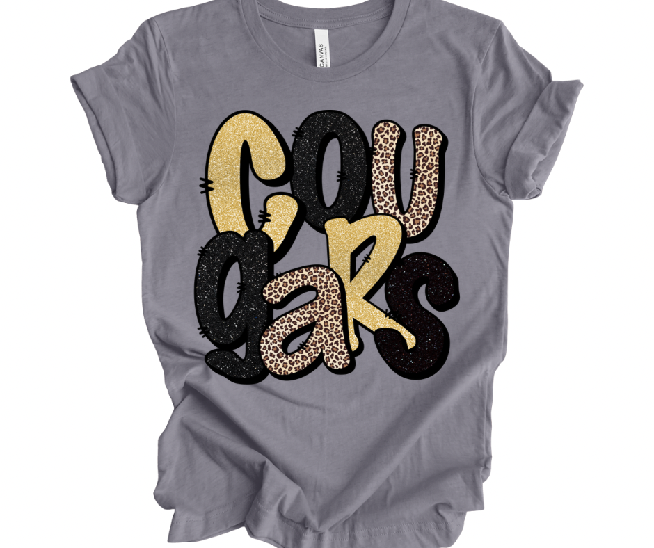 Cougars (Leopard & Faux Glitter)