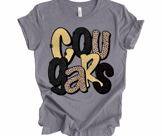 Cougars (Leopard & Faux Glitter)