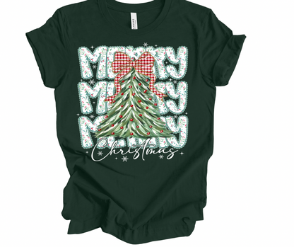 Merry Christmas Stacked