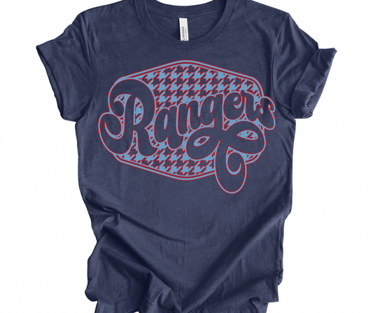 Rangers Checkered Script