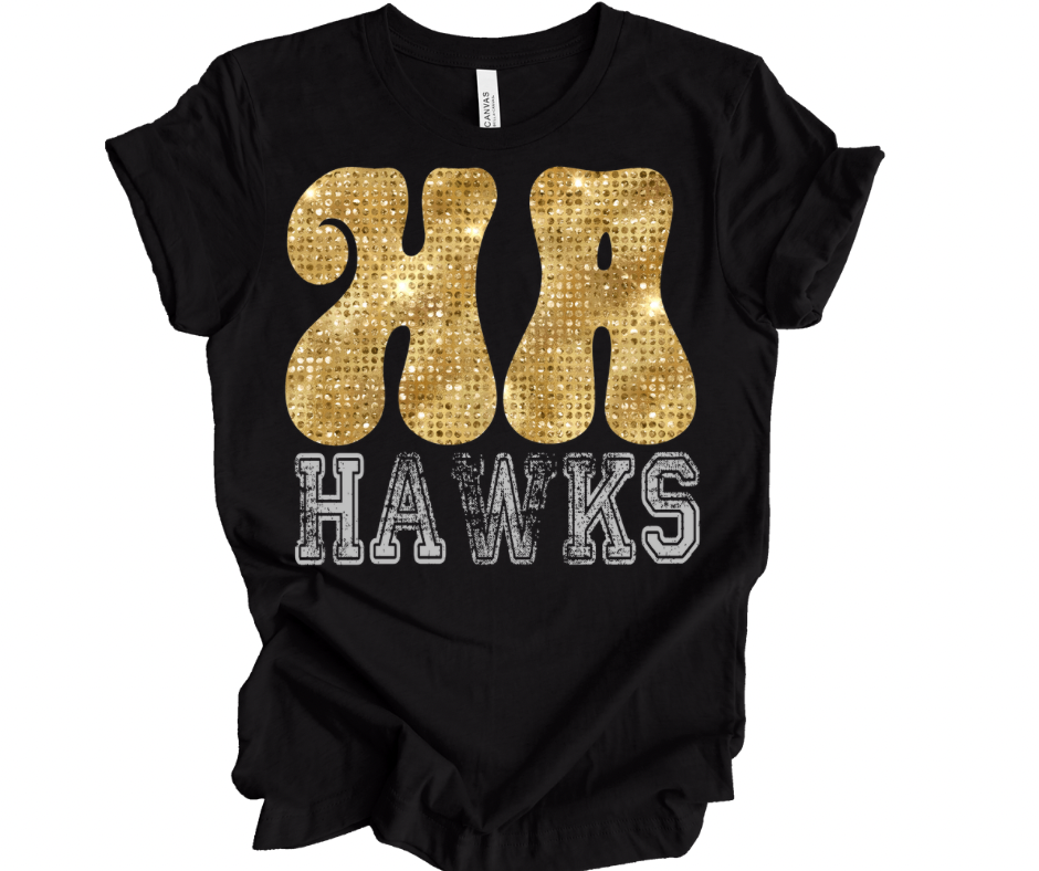 HA Hawks (*FAUX Sequin)