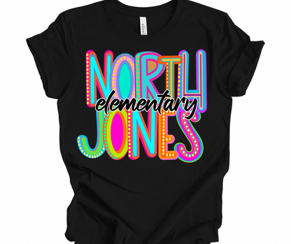 North Jones Elementary Marquee