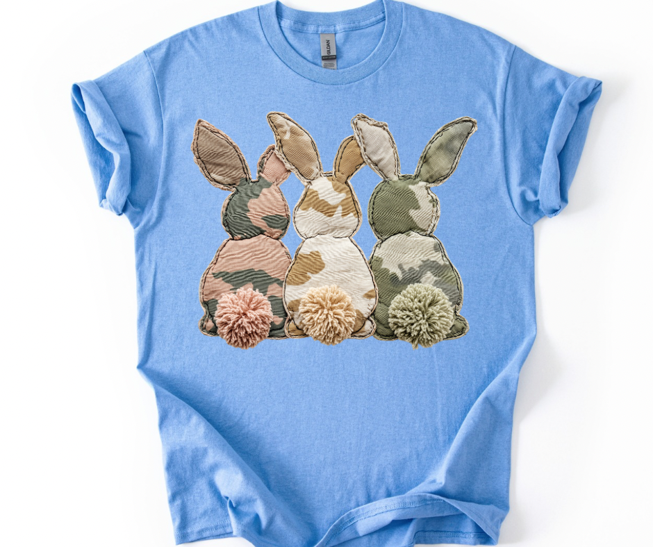 Camo Triple Bunnies