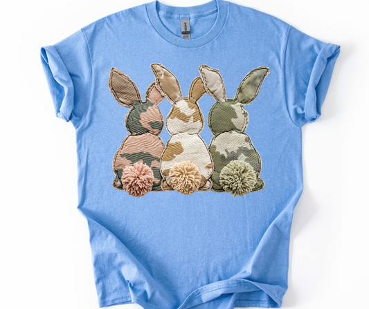 Camo Triple Bunnies