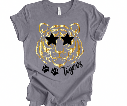 Preppy Tigers (Gold & Black)