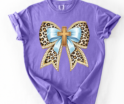Leopard Easter Bow
