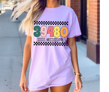 39480 Checkered - SOSO, MS
