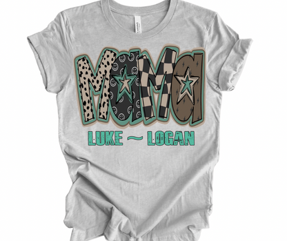 Mama - WITH NAMES (Green & Neutral)