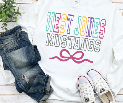 West Jones Mustangs Bow