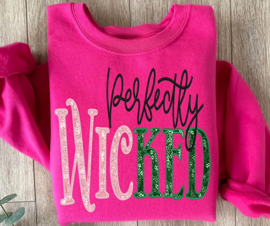 Perfectly Wicked (*FAUX Sequin)