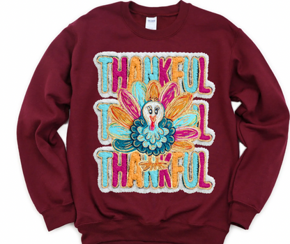 Thankful Turkey (*FAUX YARN*)