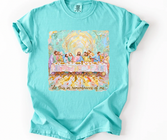 The Last Supper Painted