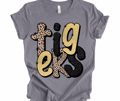 Tigers (Leopard & Faux Glitter)