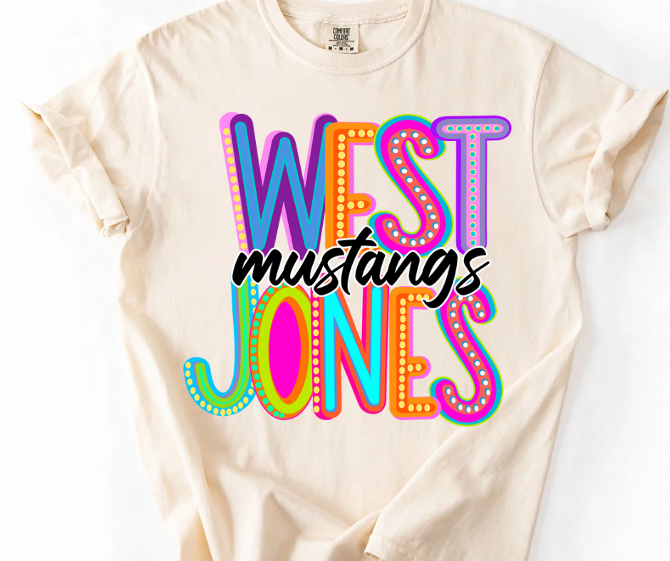 West Jones Mustangs Marquee