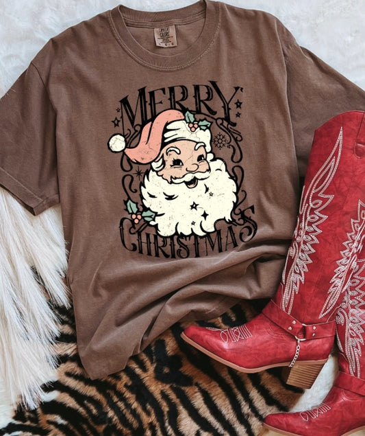 Vintage Santa - Merry Christmas