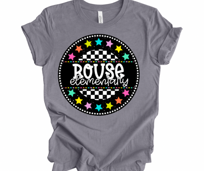 Rouse Elementary Checkered Stars