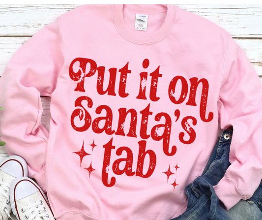 Put it on Santa's Tab
