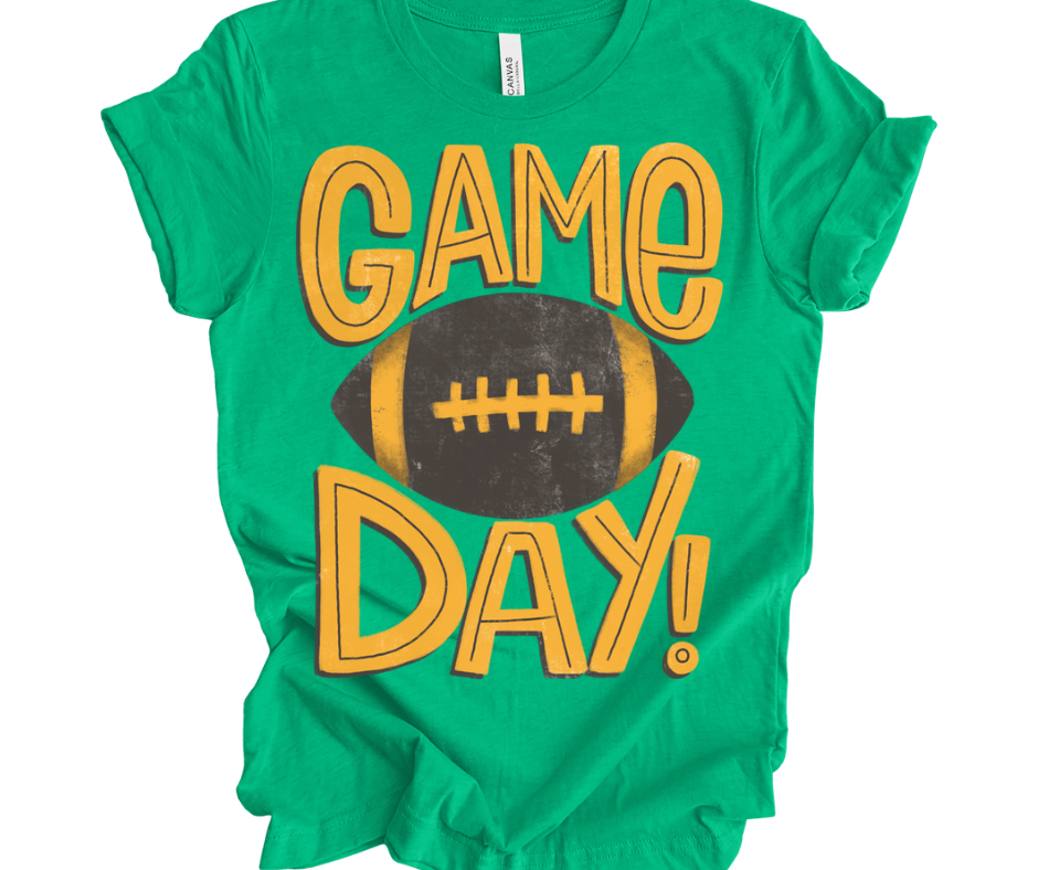 Game Day Football (Yellow)