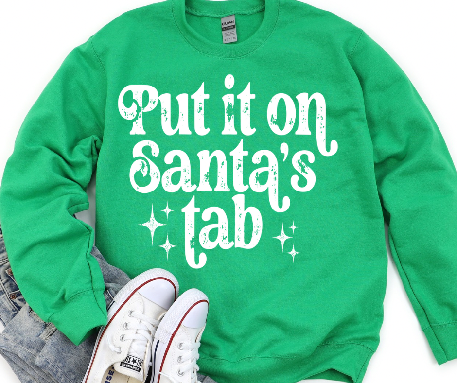 Put it on Santa's Tab