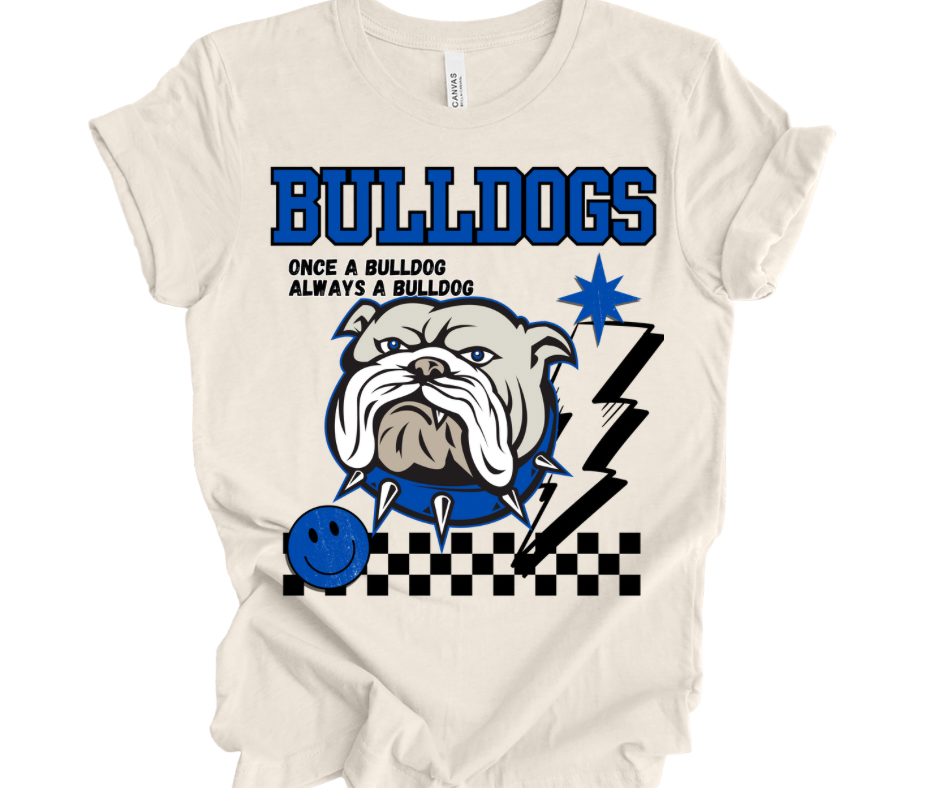 Once a Bulldog (Blue)