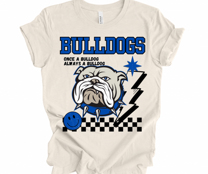 Once a Bulldog (Blue)
