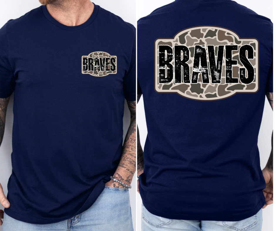 Braves - Camo (Front & Back)