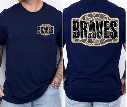 Braves - Camo (Front & Back)