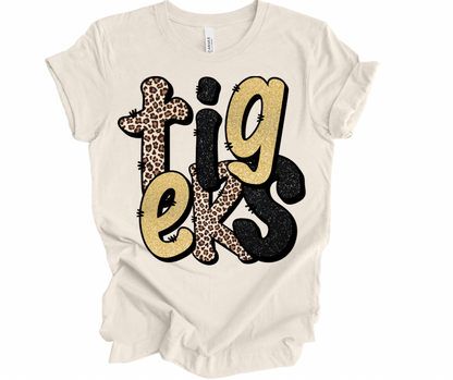 Tigers (Leopard & Faux Glitter)