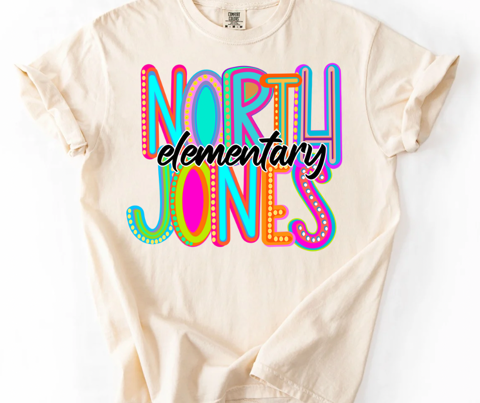 North Jones Elementary Marquee