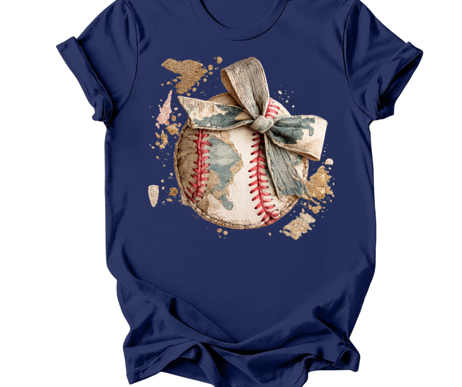 Camo Baseball w/ Bow