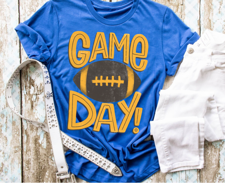 Game Day Football (Yellow)