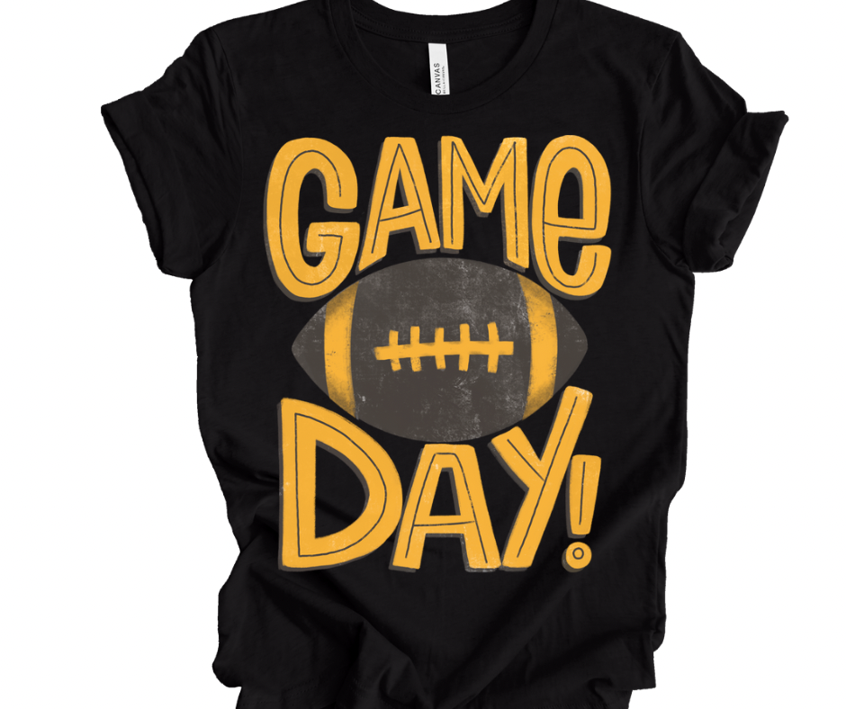 Game Day Football (Yellow)