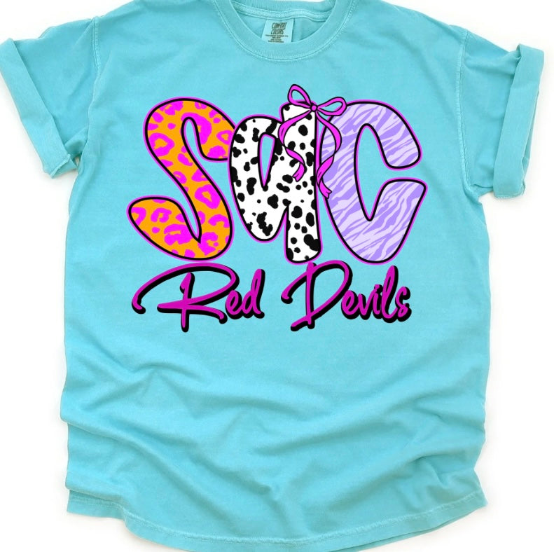 SAC Red Devils w/ Bow (Bright Safari)
