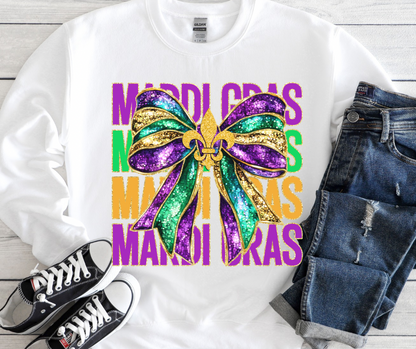 Mardi Gras Bow