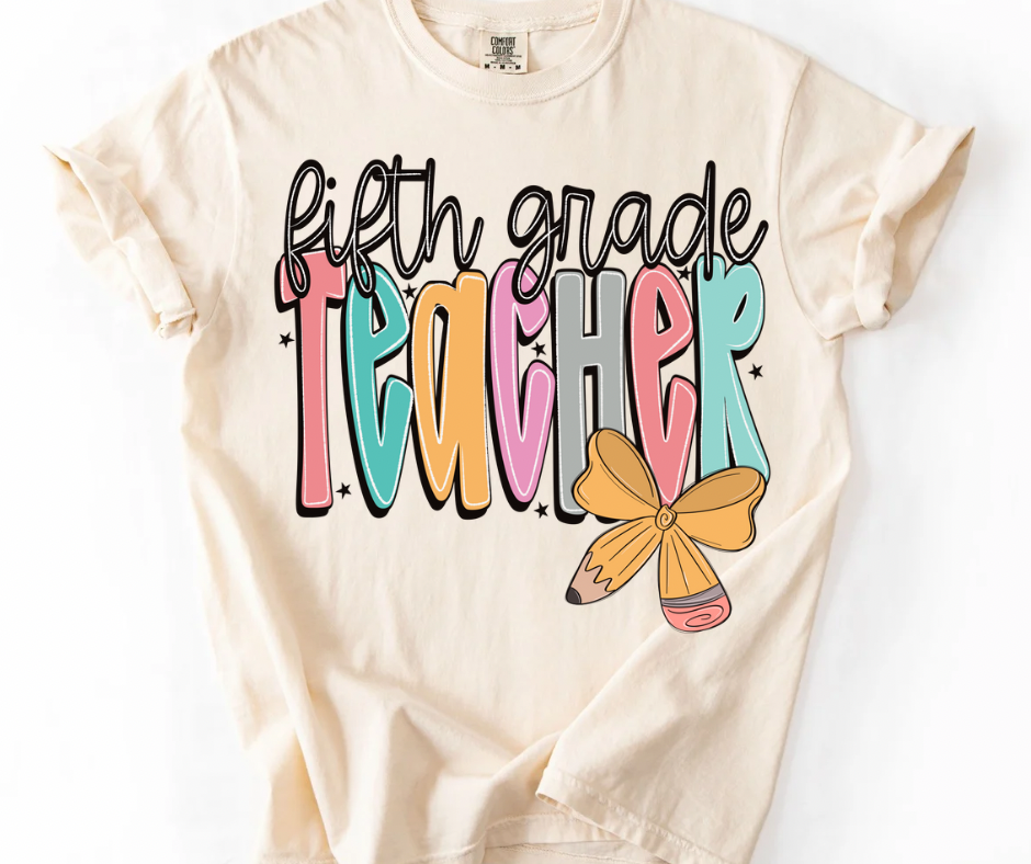Fifth Grade Teacher Bow