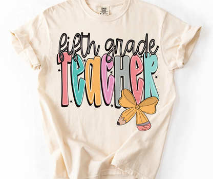 Fifth Grade Teacher Bow