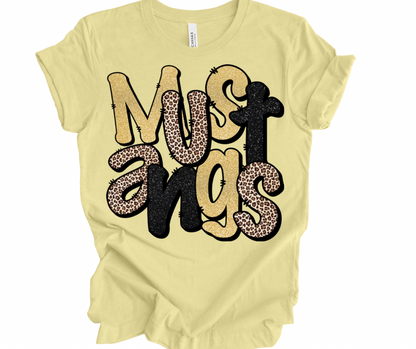 Mustangs (Leopard & Faux Glitter)