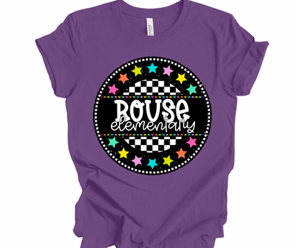 Rouse Elementary Checkered Stars