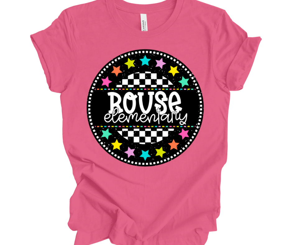 Rouse Elementary Checkered Stars