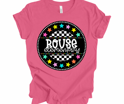 Rouse Elementary Checkered Stars