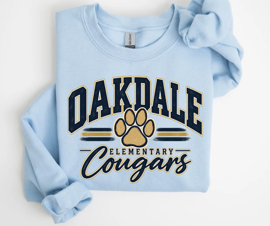 Oakdale Elementary Cougars with Paw