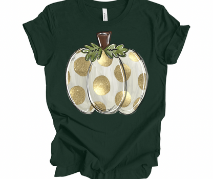 polka dot pumpkin