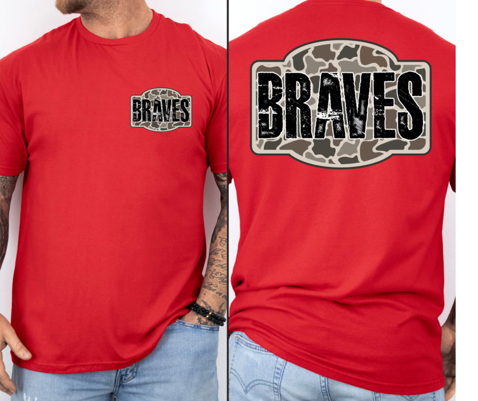 Braves - Camo (Front & Back)