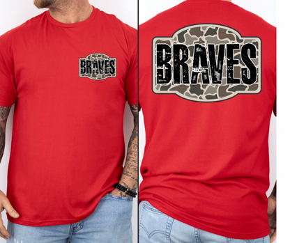 Braves - Camo (Front & Back)