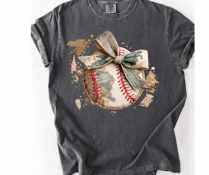 Camo Baseball w/ Bow